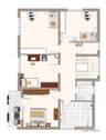 Grundriss Obergeschoss - 