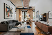 Visualisierung Wohnzimmer - 2 Zimmer Etagenwohnung in Berlin