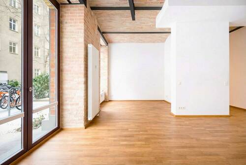 Wohn- und Essbereich - Etagenwohnung mit 78,70 m&sup2; in Berlin zum Kaufen