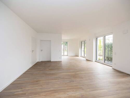 Wohn- und Esszimmer - Rollstuhlgerecht und barrierefrei! - Traumhafte Erdgeschosswohnung in Melle