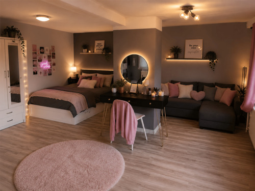 Kinderzimmer 1 OG - virtually staged - 