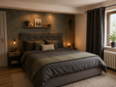 Schlafzimmer ELW - virtually staged - 