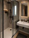 Dusche ELW - virtually staged - 