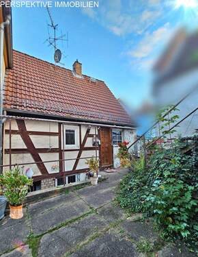 Hofseitig - 3 Zimmer Doppelhaushälfte in Bad König