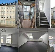 Großes Geschäftshaus mit 5 Büroeinheiten + 1 WE im DG, Lift, Keller, Innenhof, kl. Garage u.v.m. - Halle (Saale) Innenstadt