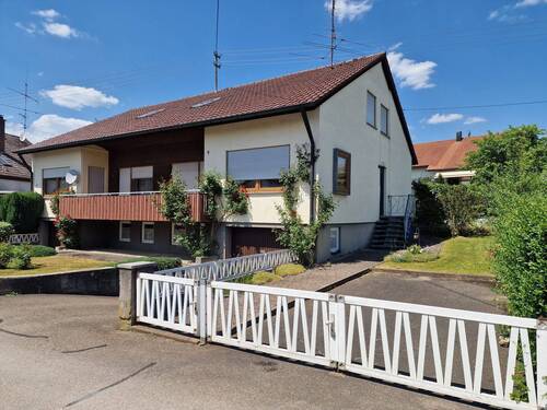 Straßenansicht - 6 Zimmer Doppelhaushälfte zum Kaufen in Scheer