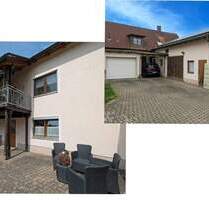 Doppeltes Glück: Generationenhaus mit Platz für Hobbys im Nebengebäude - Holzheim am Forst