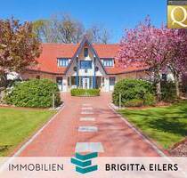 Zwischen Bremen und Hamburg: Freistehendes Architektenhaus mit Panoramablick und eigenem Teich - Ottersberg Mitteldorf