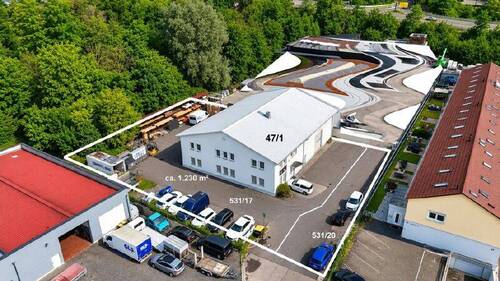 Ansicht - SCHÖNE HALLE UND BÜRO´S IM GEWERBEGEBIET DEISENFANG