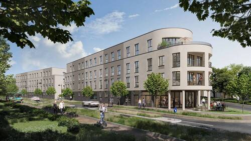 Kennedys Visu 1 - NEUBAU ERSTBEZUG - stillvoll wohnen mit 3 Zimmern,2 Bäder,87 m² Wohnfläche mit Balkon