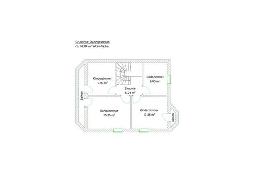 Dachgeschoss - 
