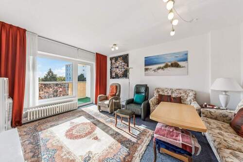 Wohnbereich - 2 Zimmer Etagenwohnung zum Kaufen in Berlin
