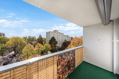 Balkon - 2 Zimmer Etagenwohnung in Berlin