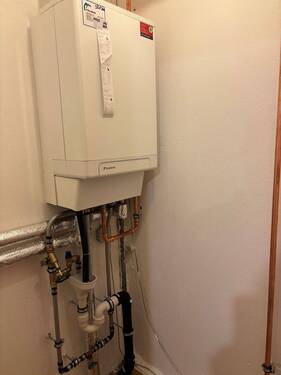 neue Heizung, neuer kamin - 