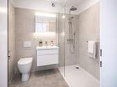Badezimmer (Visualisierung durch KI) - 