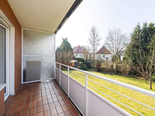 Blick vom Balkon - 