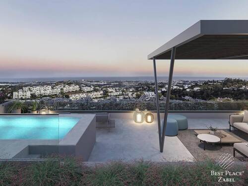Terrasse mit Pool - 