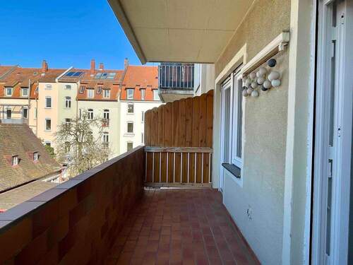 Balkon 1 - 3 Zimmer Etagenwohnung in Bamberg