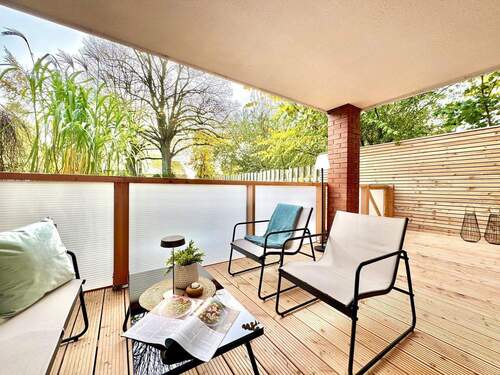 Bild 1 - Ostseenah & bezugsfertig: Erdgeschosswohnung in Rerik mit großer Terrasse und Stellplatz