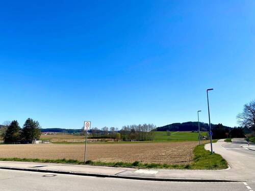 Ausblick - Grundstück in Krumbach