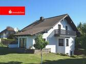 Ansicht Südost - Ihr neues Zuhause für Familien und Paare - Einfamilienhaus mit großem Garten und Doppelgarage!