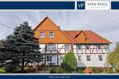 Aus Sicht des Gartens - Romantisches Haus für Pferdeliebhaber mit großen Weideflächen in Vahlbruch