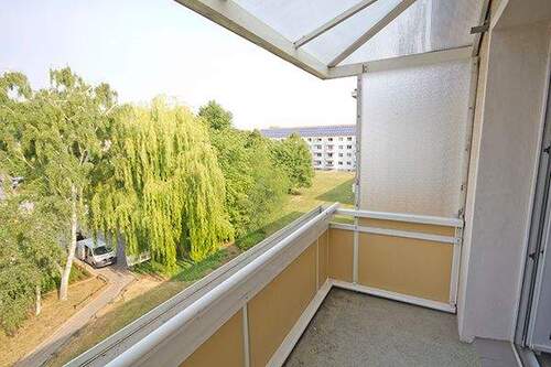 Balkon - 3 Zimmer Etagenwohnung in Halle (Saale)