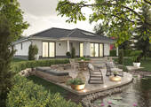 Bungalow-128-Garten-Elegance - 5 Zimmer Bungalow zum Kaufen in Extertal