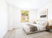 Schlafzimmer EG (KI Staging) - 