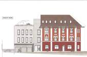 Ansicht von Norden - 2 Zimmer Mehrfamilienhaus, Wohnhaus in Traunstein