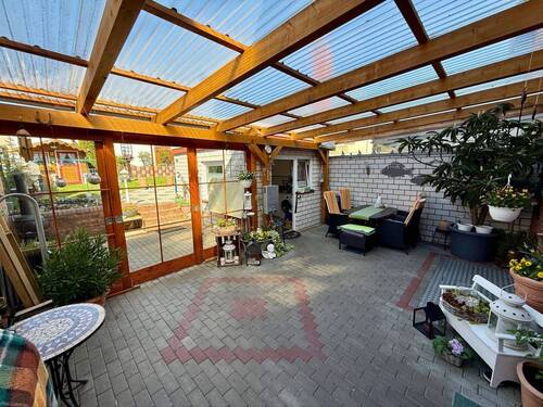 Wintergarten - Doppelhaushälfte mit 73,00 m&sup2; in Lübeck zum Kaufen