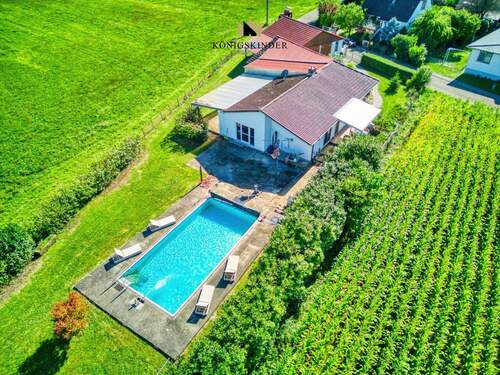 ...ist von grün umgeben - 5 Zimmer Einfamilienhaus in Rheinau