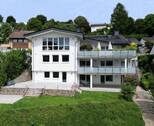 Gartenansicht - Wohntraum mit Panoramablick in Toplage der Burgstadt