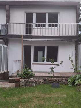 Hausansicht vom Garten - 5 Zimmer Reihenendhaus in Geesthacht