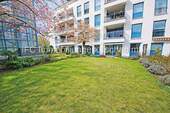 Gartenanteil im Innenhof - 2-Zi.-Eigentumswohnung (1. OG) mit Terrasse und Gartenanteil im Fürst-Leopold-Carré in Dessau - einzugsbereit-