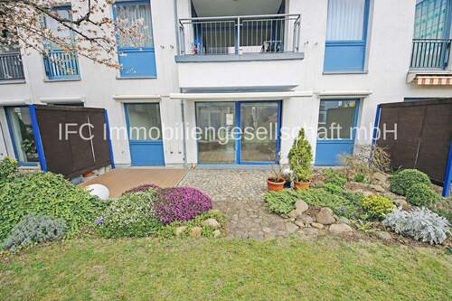 Terrasse - 2 Zimmer Etagenwohnung zum Kaufen in Dessau-Roßlau