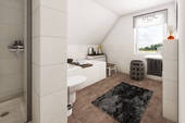 Landhaus-142-Badezimmer-Fliesenvariante-02 - Einfamilienhaus mit 158,00 m&sup2; in Bielefeld zum Kaufen