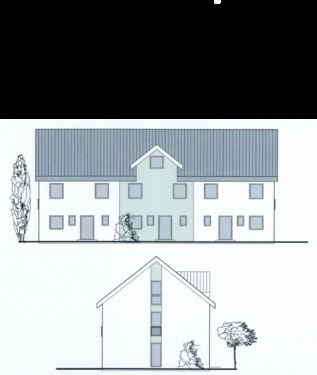 Ansichten Reihenhäuser.png - 4 Zimmer Reihenendhaus zum Kaufen in Dortmund