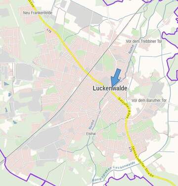 Lage im Stadtgebiet - Grundstück zum Kaufen in Luckenwalde