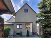 Ansicht Giebel - 4 Zimmer Einfamilienhaus in Schönwölkau