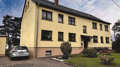 Staßenansicht - 3 Zimmer Etagenwohnung in Geringswalde