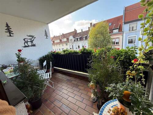 Balkon - Etagenwohnung mit 58,60 m² in Saarbrücken zum Kaufen
