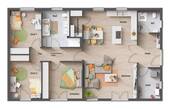 Grundriss-Bungalow-131-Indi-V1 - 