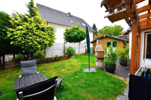 Garten hinter dem Haus - 