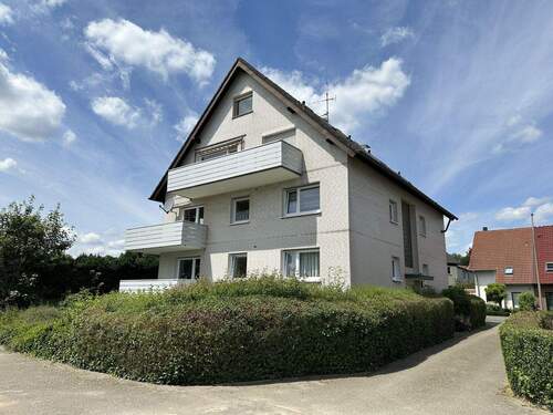 4_Hausansicht - Etagenwohnung mit 60,30 m&sup2; in Dortmund / Schüren zur Miete