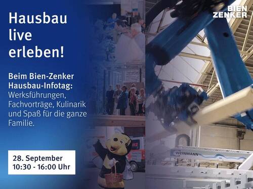  Hausbau-Infotag - Bestpreisgarantie bei Bien-Zenker - Frei geplantes Traumhaus in Beuren (Hochwald)