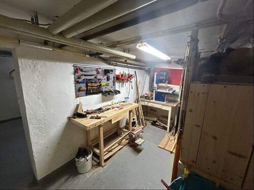 Werkstatt im Keller - 