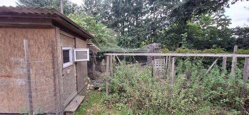 Hühnerstall und Hühnerauslauf - 