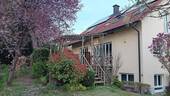Garten mit Blick auf Veranda - 