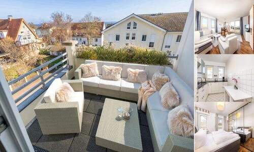 3er Titel - Ideal zum wohnen! 3 Zi. Dachterrassenwohnung in schöner Lage mit 2 PKW- Stellplätzen